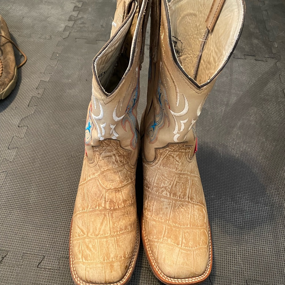 Texas Town Crocodile Boots